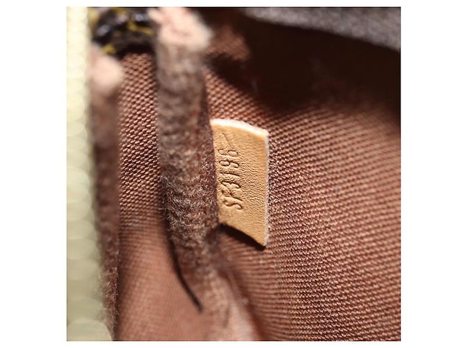 LOUIS VUITTON Monogram Mini Pochette Accessoires Bolsa M62141 LV Auth 179814M Monograma - vista 11