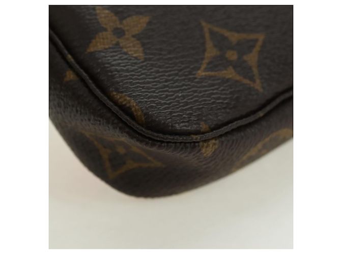 LOUIS VUITTON Monogram Mini Pochette Accessoires Bolsa M62141 LV Auth 179814M Monograma - vista 16