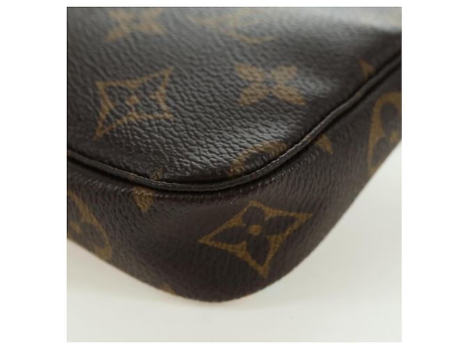 LOUIS VUITTON Monogram Mini Pochette Accessoires Bolsa M62141 LV Auth 179814M Monograma - vista 17