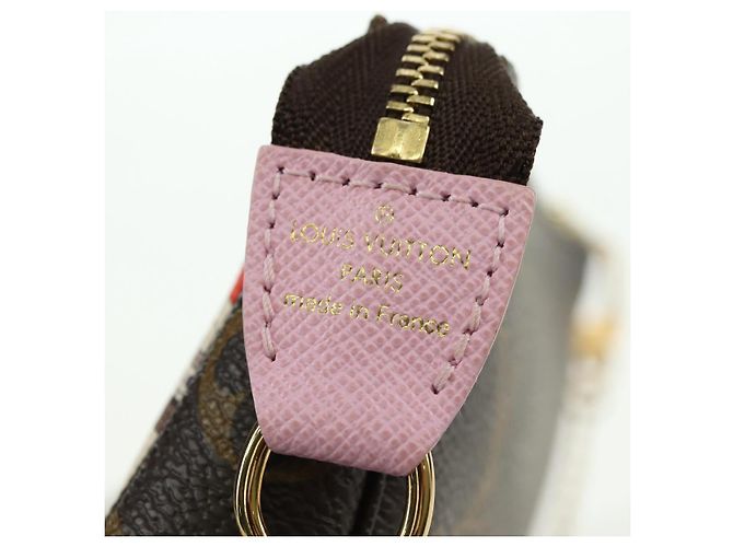 LOUIS VUITTON Monogram Mini Pochette Accessoires Bolsa M62141 LV Auth 179814M Monograma - vista 18