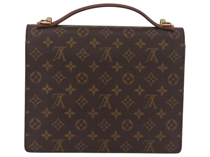 LOUIS VUITTON Bolso Monogram Monceau 28 M51185 LV Auth BA13009 Monograma - vista 2