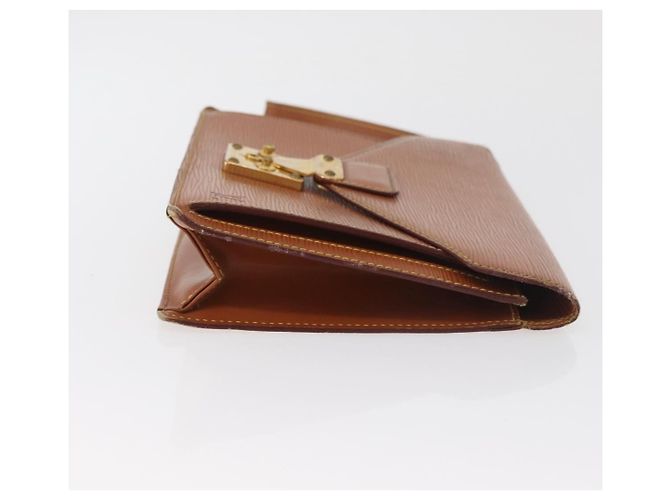 LOUIS VUITTON Epi Serie Dragonne Hand Bag Zipangu Gold M52618 LV Auth BA12910 - vista 3