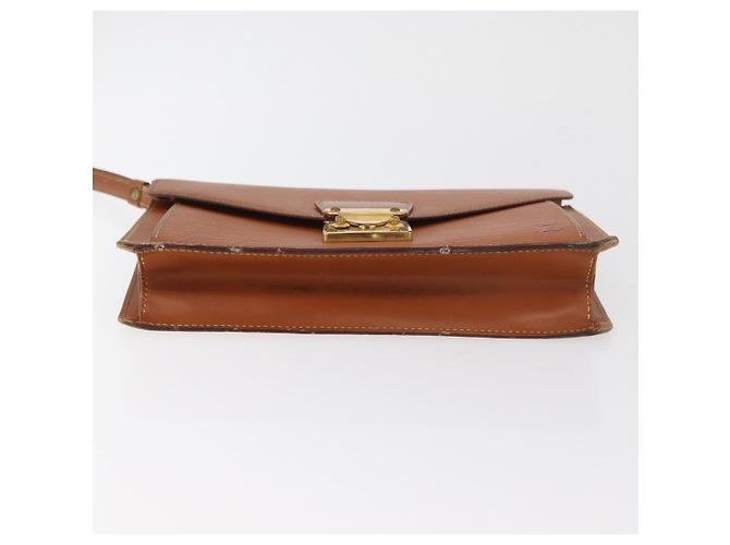 LOUIS VUITTON Epi Serie Dragonne Hand Bag Zipangu Gold M52618 LV Auth BA12910 - vista 5