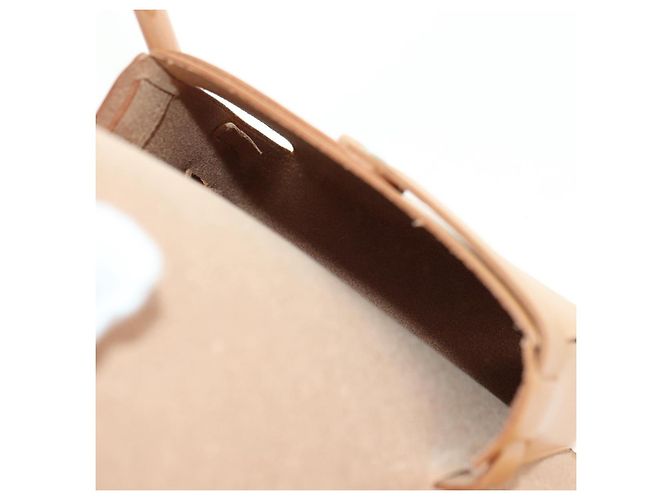 Hermès HERMES Postkarten-Set Visionaire 32 Spielkarten Leder Beige Auth 180397M - Ansicht 10