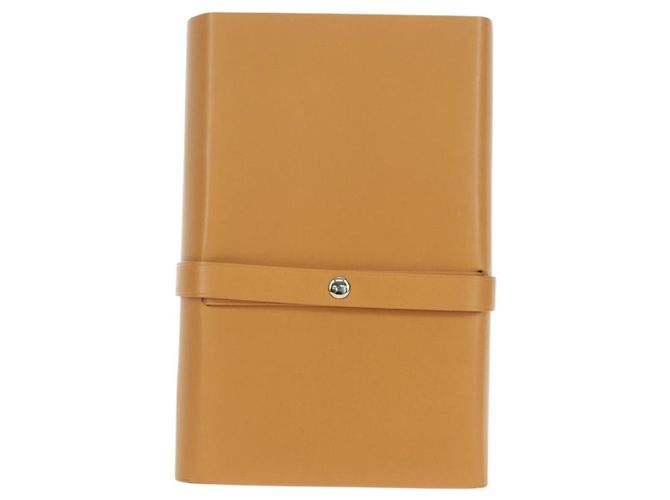 Hermès HERMES Postkarten-Set Visionaire 32 Spielkarten Leder Beige Auth 180397M - Ansicht 2