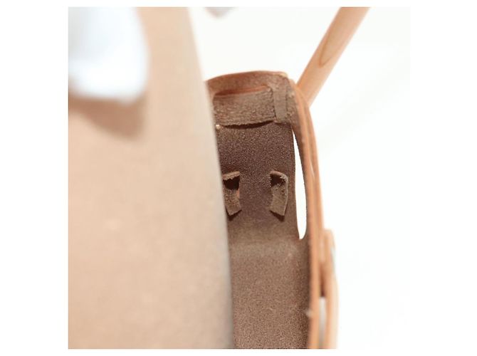 Hermès HERMES Postkarten-Set Visionaire 32 Spielkarten Leder Beige Auth 180397M - Ansicht 24