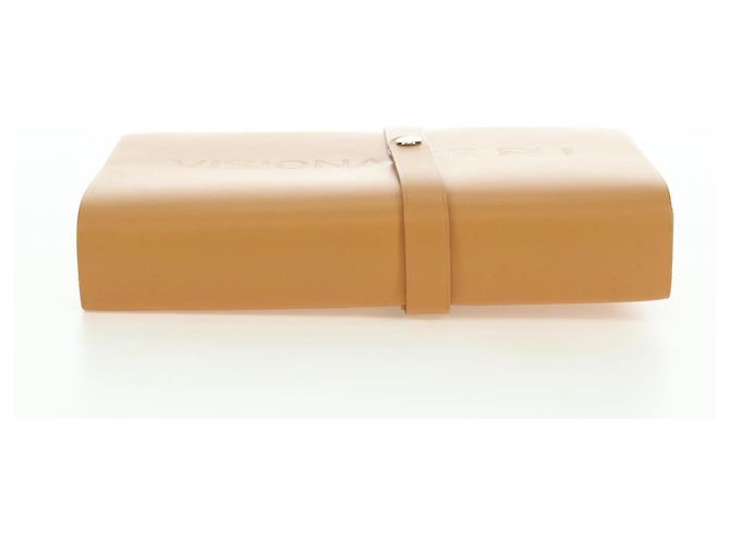 Hermès HERMES Postkarten-Set Visionaire 32 Spielkarten Leder Beige Auth 180397M - Ansicht 3