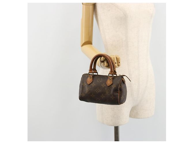 LOUIS VUITTON Borsa Monogram Mini Speedy M41534 LV Auth 180791 Monogramma - vista 19