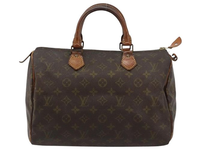 LOUIS VUITTON Borsa Monogram Speedy 30 M41526 LV Auth BA12907 Monogramma - vista 13