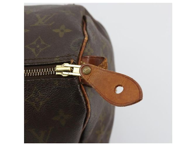 LOUIS VUITTON Borsa Monogram Speedy 30 M41526 LV Auth BA12907 Monogramma - vista 17