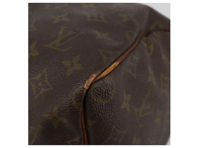 LOUIS VUITTON Borsa Monogram Speedy 30 M41526 LV Auth BA12907 Monogramma - vista 9