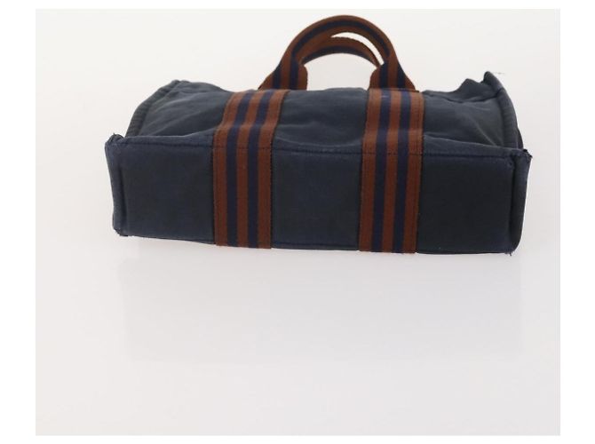 Hermès Borsa Fourre Tout PM HERMES in tela, Set da 4, Grigio Rosso Navy Autentica BA12858 Marrone Blu navy - vista 18