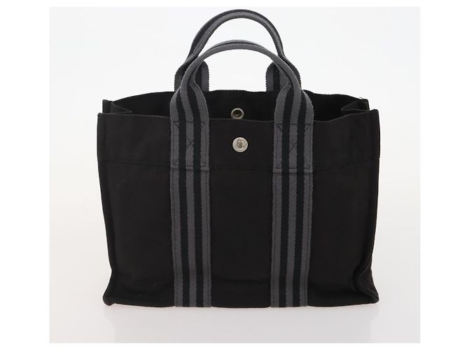 Hermès Borsa Fourre Tout PM HERMES in tela, Set da 4, Grigio Rosso Navy Autentica BA12858 Marrone Blu navy - vista 20