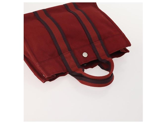 Hermès Borsa Fourre Tout PM HERMES in tela, Set da 4, Grigio Rosso Navy Autentica BA12858 Marrone Blu navy - vista 5