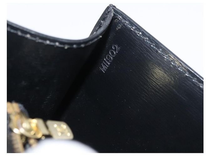 Borsa LOUIS VUITTON Epi Malesherbes Nera M52372 LV Auth 181383 Nero - vista 12
