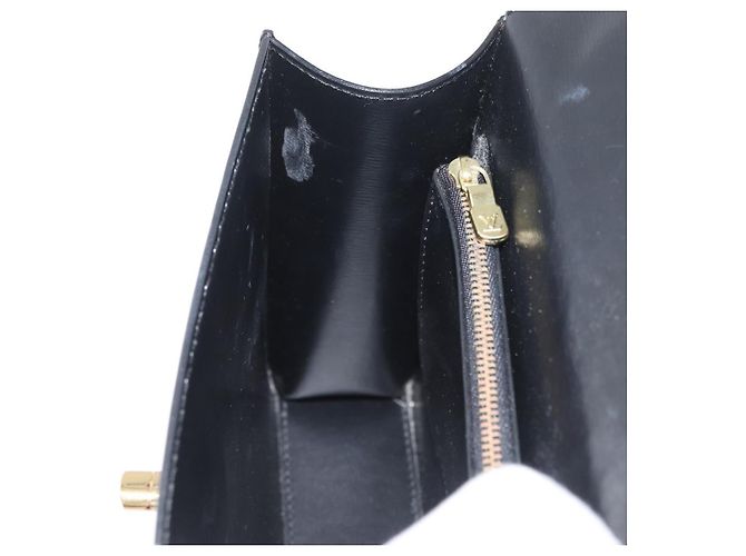 Borsa LOUIS VUITTON Epi Malesherbes Nera M52372 LV Auth 181383 Nero - vista 21