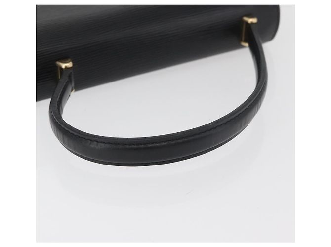 Borsa LOUIS VUITTON Epi Malesherbes Nera M52372 LV Auth 181383 Nero - vista 7