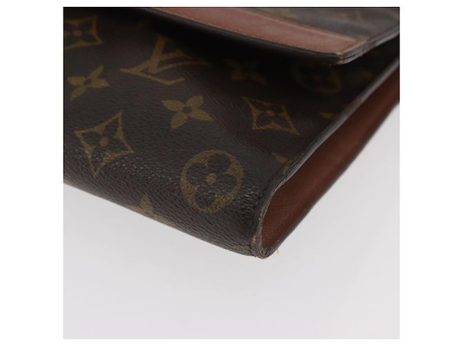 LOUIS VUITTON Monogram Porte envelope Clutch Bag M51801 LV Auth bs35197 Monogramma - vista 15