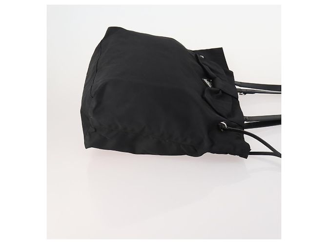 Borsa a Spalla PRADA Nylon 4 Set Black Khaki Auth 178841 Nero Cachi - vista 4