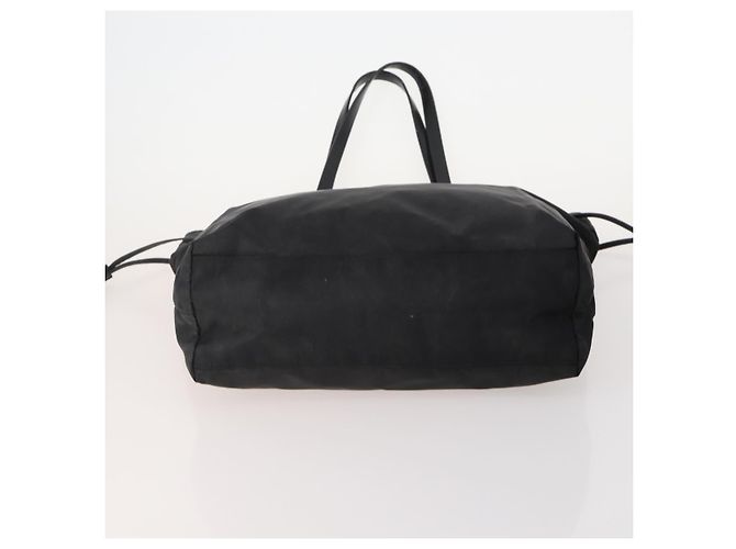 Borsa a Spalla PRADA Nylon 4 Set Black Khaki Auth 178841 Nero Cachi - vista 6