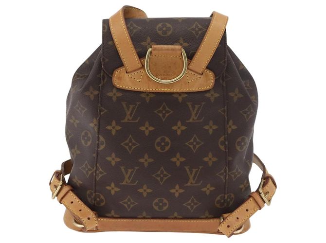 Zaino LOUIS VUITTON Monogram Montsouris MM M51136 LV Auth 179675A Monogramma - vista 2