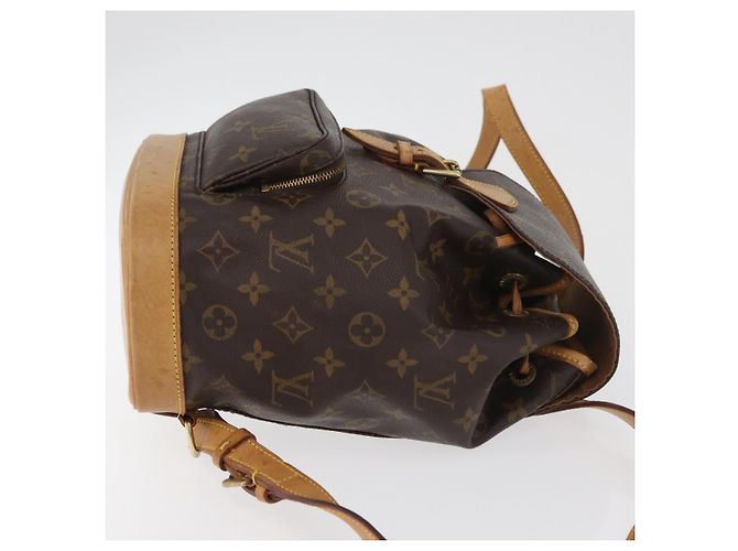 Zaino LOUIS VUITTON Monogram Montsouris MM M51136 LV Auth 179675A Monogramma - vista 3
