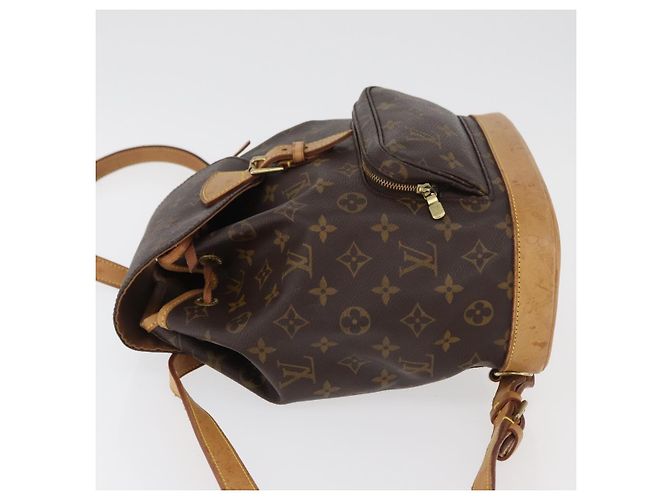 Zaino LOUIS VUITTON Monogram Montsouris MM M51136 LV Auth 179675A Monogramma - vista 4