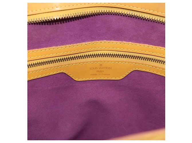 LOUIS VUITTON Epi Saint Jacques Shopping Bag Gelb M52269 LV Auth BA12906 - Ansicht 18