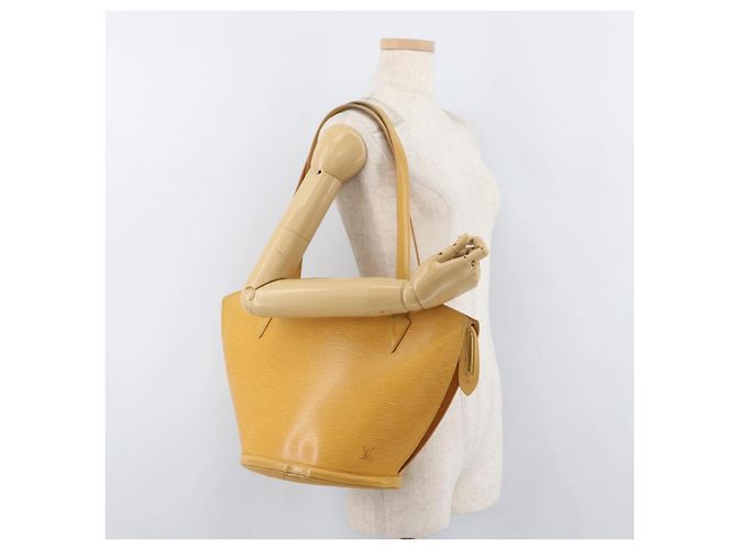 LOUIS VUITTON Epi Saint Jacques Shopping Bag Gelb M52269 LV Auth BA12906 - Ansicht 23