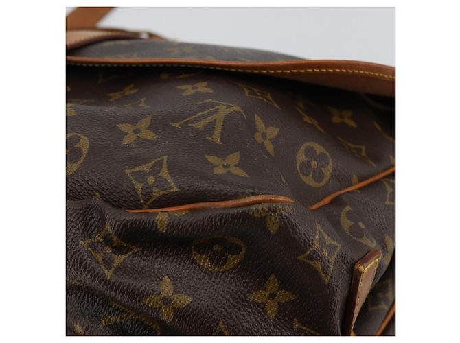 LOUIS VUITTON Borsa a Spalla Monogram Saumur 35 M42254 LV Auth ka4390 Monogramma - vista 16