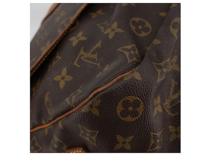 LOUIS VUITTON Borsa a Spalla Monogram Saumur 35 M42254 LV Auth ka4390 Monogramma - vista 17