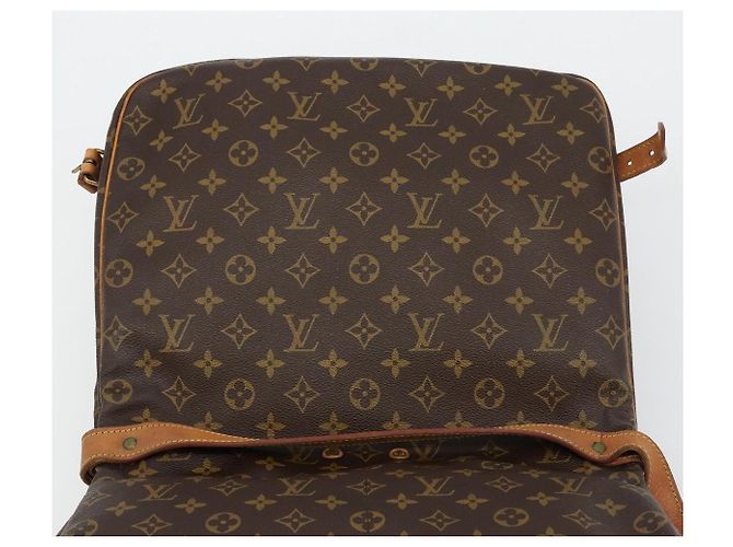 LOUIS VUITTON Borsa a Spalla Monogram Saumur 35 M42254 LV Auth ka4390 Monogramma - vista 19