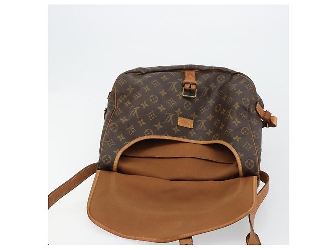 LOUIS VUITTON Borsa a Spalla Monogram Saumur 35 M42254 LV Auth ka4390 Monogramma - vista 23