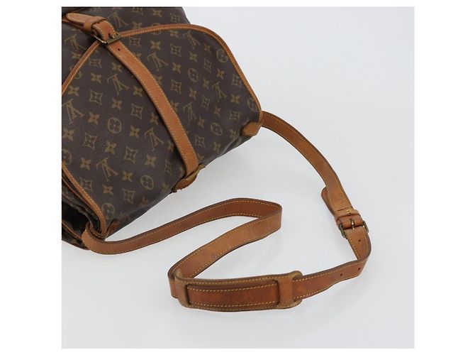 LOUIS VUITTON Borsa a Spalla Monogram Saumur 35 M42254 LV Auth ka4390 Monogramma - vista 7