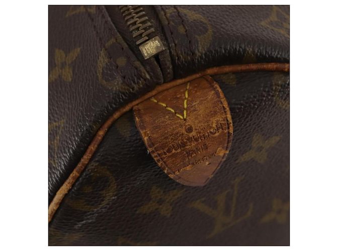 LOUIS VUITTON Borsa Boston Monogram Keepall 50 M41426 LV Auth 181189 Monogramma - vista 18