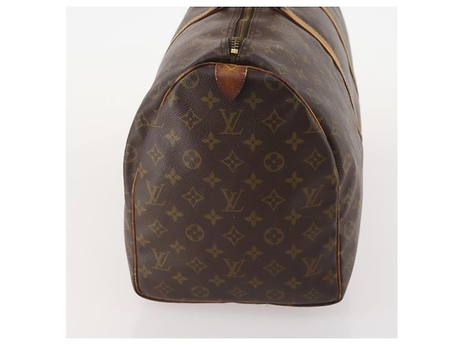 LOUIS VUITTON Borsa Boston Monogram Keepall 50 M41426 LV Auth 181189 Monogramma - vista 3