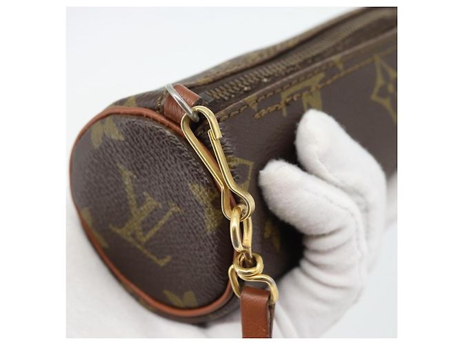 LOUIS VUITTON Monogram Papillon Pouch LV Auth BA12961 Monogramma - vista 9