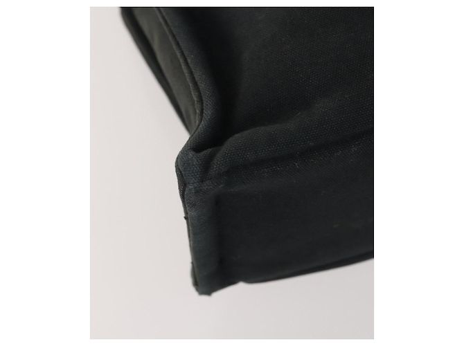 Hermès HERMES Fourre Tout Borsa a Mano Cotone 2 Set Black Auth BA12671 Nero - vista 16