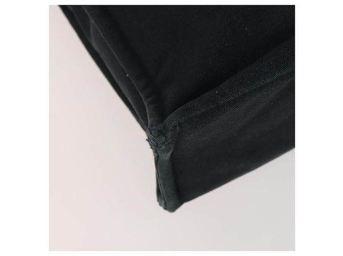 Hermès HERMES Fourre Tout Borsa a Mano Cotone 2 Set Black Auth BA12671 Nero - vista 8