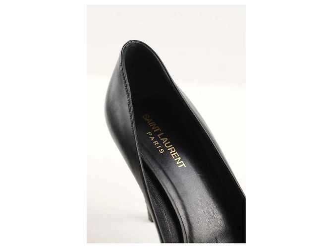 Saint Laurent Schwarze Absätze - Ansicht 4