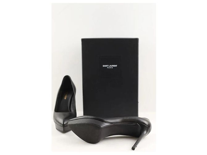 Saint Laurent Schwarze Absätze - Ansicht 6