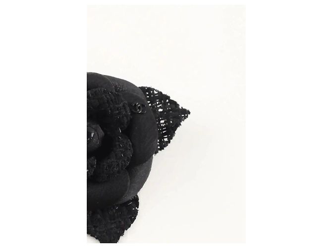 Chanel Schwarze Brosche - Ansicht 3