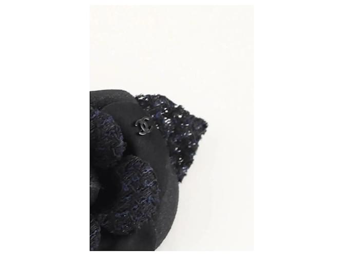 Chanel Marine-Brosche Marineblau - Ansicht 3