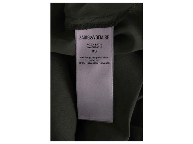 Zadig & Voltaire Vestido caqui - vista 6