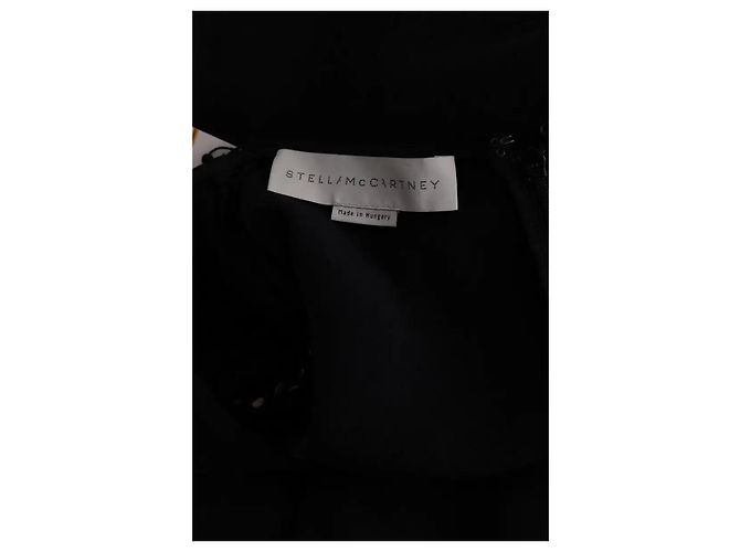 Stella Mc Cartney Stella McCartney Kleid aus schwarzer Viskose - Ansicht 5