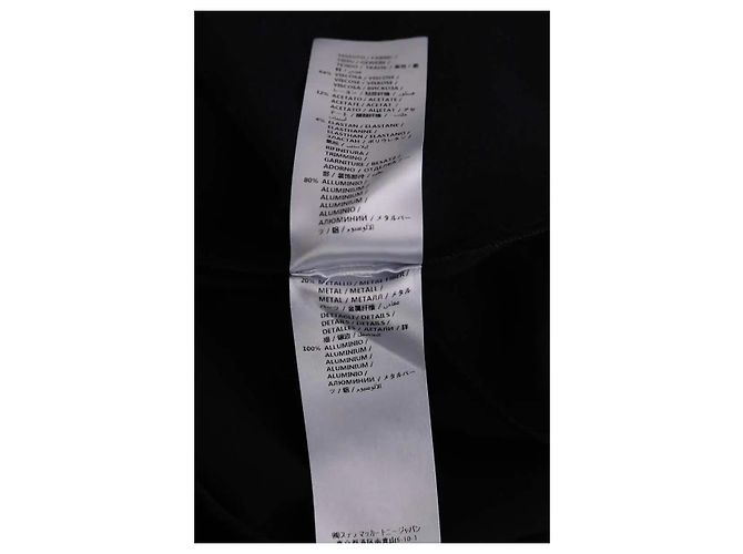 Stella Mc Cartney Stella McCartney Kleid aus schwarzer Viskose - Ansicht 6