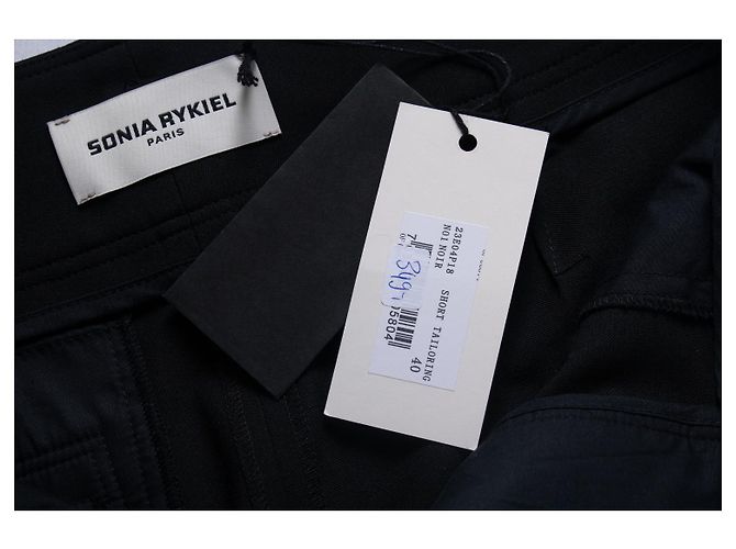 Sonia Rykiel, bermuda neri Nero - vista 5
