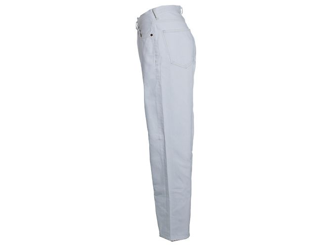 Agolde, jeans branco com entrelaçamento - vista 3