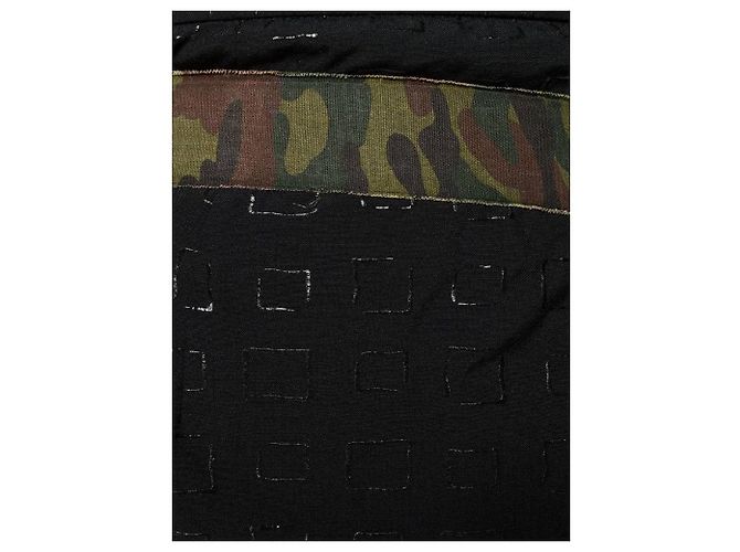 Comme Des Garcons Gonna di Lana Nera Comme des Garçons - 2000s Nero - vista 5