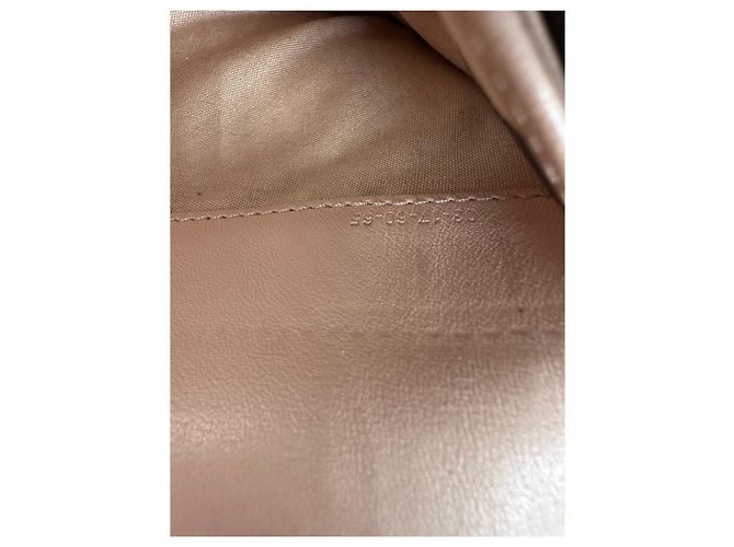 Chloé Vintage Chloe Grained Wallet Blush Golden - view 7